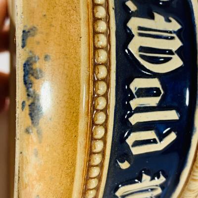 LOT 44: Vintage German Beer Stein and Hand Carved Mechanical Corks