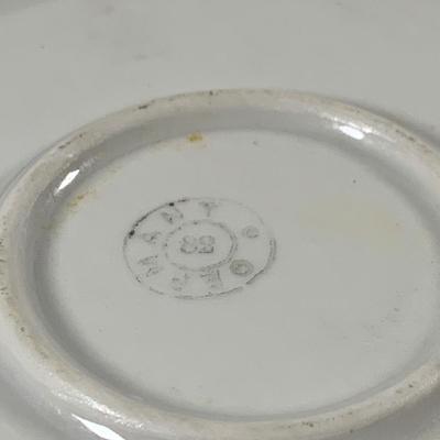 LOT 46: Garden Party Collections of Tea Pots and Cups, Floral Bowls, Platters and More Featuring Johann Haviland Gravey Bowl, Hall Green...