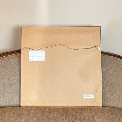 LOT 58: Pair of Signed Floral Wall Hangings