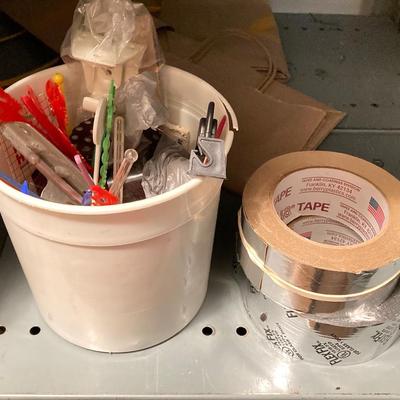 LOT 65: Utility Room Clean Out - Contents of Shelf Unit