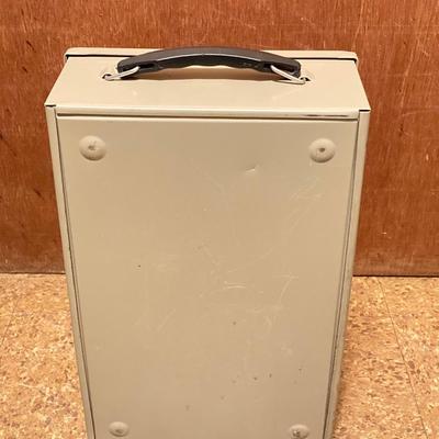 LOT 66: Three Metal Lockboxes with Keys - Rockaway Metal Prod Corp and More