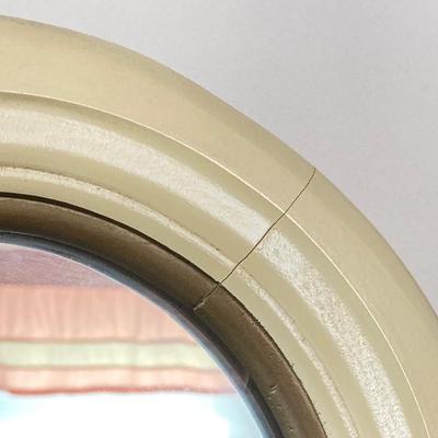 LOT 72: Vintage Bassett Furniture Industries, Inc. Five Piece Deauville White Provincial Bedroom Set