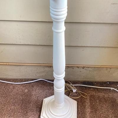 LOT 76: Pair of Wooden Bird House Style Lamps