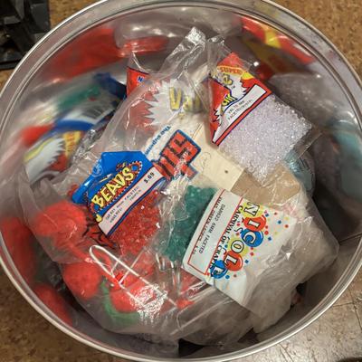 LOT 85: Ex-Large Crafting, Knitting, Crocheting Lot: Yarn, Beads, Instruction Books, Knitting Needles, Organizing and ALOT More