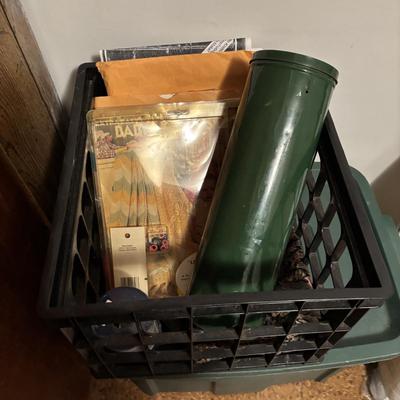 LOT 85: Ex-Large Crafting, Knitting, Crocheting Lot: Yarn, Beads, Instruction Books, Knitting Needles, Organizing and ALOT More