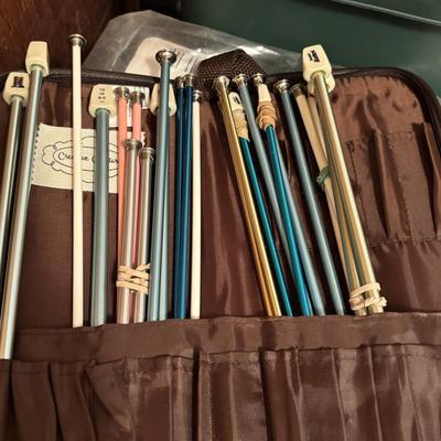 LOT 85: Ex-Large Crafting, Knitting, Crocheting Lot: Yarn, Beads, Instruction Books, Knitting Needles, Organizing and ALOT More