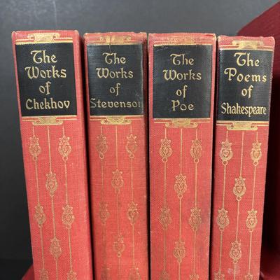 LOT 88: Vintage Black's Readers Service Co. " The Works of" Books, 11 Volumes