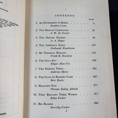 LOT 89: Vintage F.F. Collier & Sons "Greatest Short Stories" Books Vol 1-5