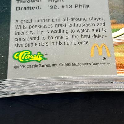 LOT 93: McDonalds 1993 Limited Edition Eagles Game Day Cards - 3 Complete Sets, Donovan McNabb Bobble Heads & More