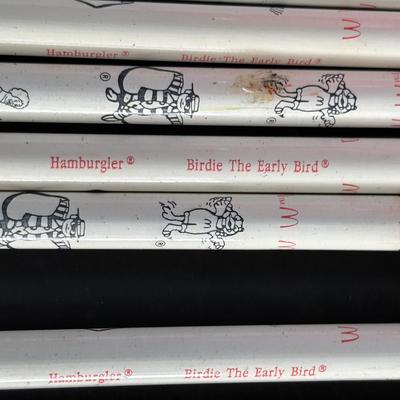 LOT 96: RARE Ronald McDonald's Red Shoe Ceramic Planter, 1988 Mac Tonight Piano, 2000 & 2002 Worldwide Convention Hinged...