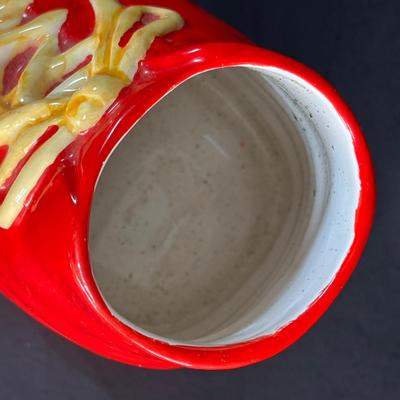 LOT 96: RARE Ronald McDonald's Red Shoe Ceramic Planter, 1988 Mac Tonight Piano, 2000 & 2002 Worldwide Convention Hinged...