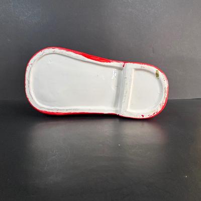 LOT 96: RARE Ronald McDonald's Red Shoe Ceramic Planter, 1988 Mac Tonight Piano, 2000 & 2002 Worldwide Convention Hinged...