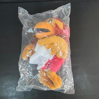 LOT 97: New in Package Vintage McDonalds French Fry Tote Bag 13" x 13", Early Birdie Plush, Grimace Ceramic Bank * &...