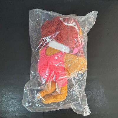 LOT 97: New in Package Vintage McDonalds French Fry Tote Bag 13" x 13", Early Birdie Plush, Grimace Ceramic Bank * &...