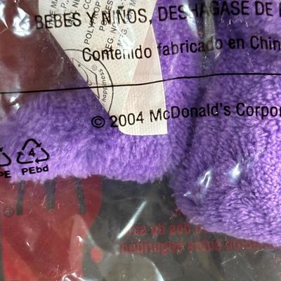 LOT 99: Vintage 1970s Ronald McDonald Plastic Bank, Ceramic Grimace Bank, Digital Watches, Character Pencils in Holder, 2004 Ty McDonalds...