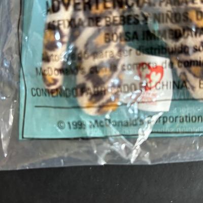 LOT 100: NIP McDonalds Happy Meal Toys: Betty Spaghetty-Complete set of 4 & 1999 Ty Teenie Beanie Babies Complete Set of 12