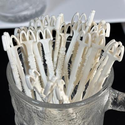 LOT 101: Vintage McDonalds DC Batman Forever 3D Mugs (2-complete sets) & McDonalds McSpoon Coffee Stirrer/Spoon Swizzle Stick