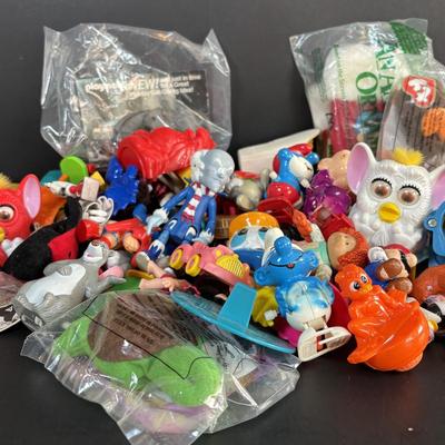 LOT 103: Large Lot of Opened McDonald Happy Meal Toys & More