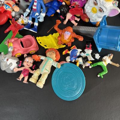 LOT 103: Large Lot of Opened McDonald Happy Meal Toys & More