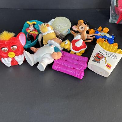 LOT 103: Large Lot of Opened McDonald Happy Meal Toys & More