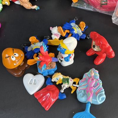 LOT 103: Large Lot of Opened McDonald Happy Meal Toys & More