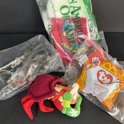 LOT 103: Large Lot of Opened McDonald Happy Meal Toys & More