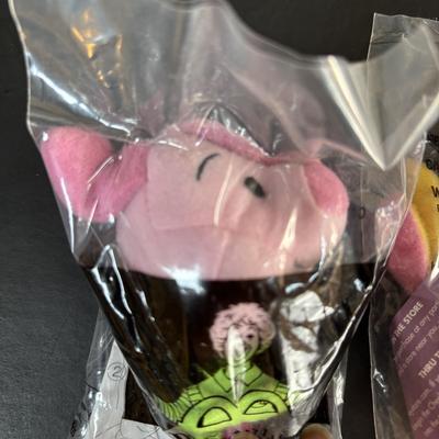 LOT 104: McDonalds 1988 Muppet Babies Fozzie Bear, Miss Piggy, Kermit Plushes, NIP Happy Meal Winnie the Pooh Toys 1-8 and More