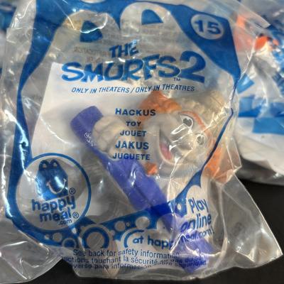 LOT 105 New in Package McDonalds Smurfs 2 Happy Meal Toys: Complete Set of 16