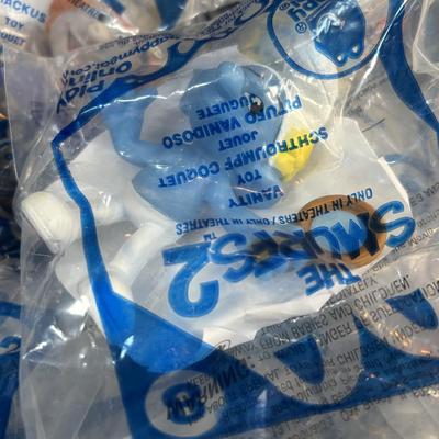 LOT 105 New in Package McDonalds Smurfs 2 Happy Meal Toys: Complete Set of 16
