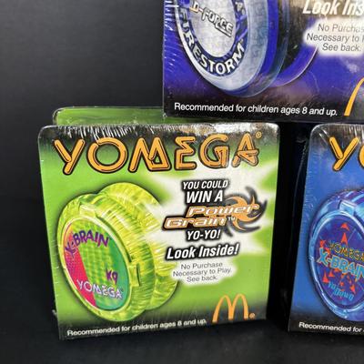 LOT 106: Mcdonald's Yomega Yoyos New in Package & More