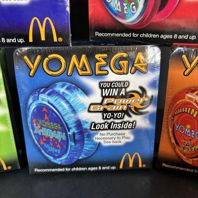 LOT 106: Mcdonald's Yomega Yoyos New in Package & More