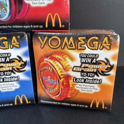 LOT 106: Mcdonald's Yomega Yoyos New in Package & More