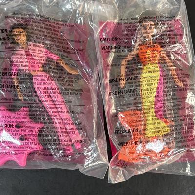 LOT 107: New in Package McDonalds Happy Meal Toys American Girl, Barbie and Ty Teenie Beanie Babies