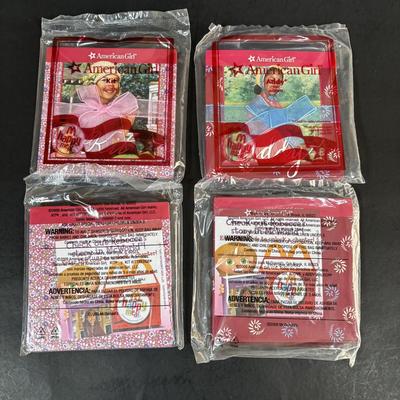 LOT 107: New in Package McDonalds Happy Meal Toys American Girl, Barbie and Ty Teenie Beanie Babies