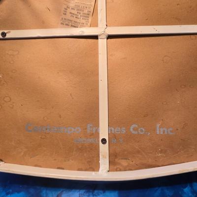 LOT 109: MCM Kitchen Table w/4 Chairs