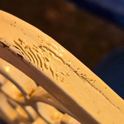 LOT 109: MCM Kitchen Table w/4 Chairs