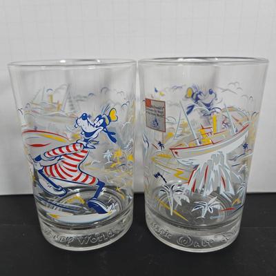 LOT 113: McDonald's Walt Disney World 25th Anniversary Remember the Magic Glasses: 2-Sets