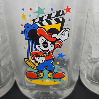 LOT 114: Set of WDW "100 Years of Magic" Glasses, Vintage WDW Polynesian Village Glass, 1970s Vintage WDW Glass Dish, Vintage...