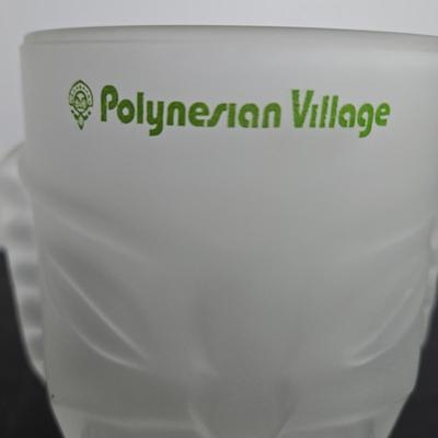 LOT 114: Set of WDW "100 Years of Magic" Glasses, Vintage WDW Polynesian Village Glass, 1970s Vintage WDW Glass Dish, Vintage...