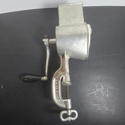 LOT 115: Vintage Enterprise MFG Hand Crank Mincer, Chopper