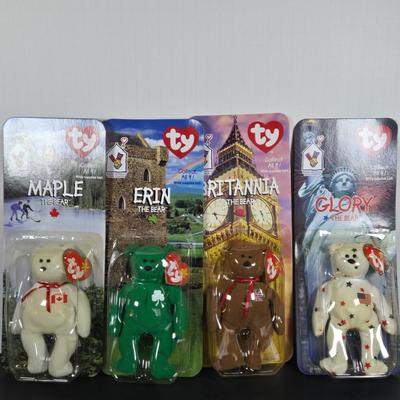 LOT 118: All in Unopened, Original Packing: Complete Set of McDonald's Charites TY BEANIES, Complete Set of TY LEGENDS BEANIES,...