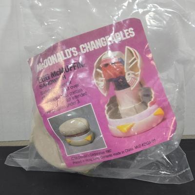 LOT 120: All in Unopened Original Packing; RONALD and FRIENDS, CHANGEABLES, MCNUGGET BUDDIES,LITTLE GOOMBA and More Happy Meal Toys