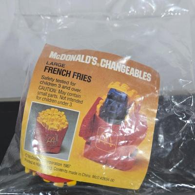 LOT 120: All in Unopened Original Packing; RONALD and FRIENDS, CHANGEABLES, MCNUGGET BUDDIES,LITTLE GOOMBA and More Happy Meal Toys
