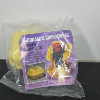 LOT 120: All in Unopened Original Packing; RONALD and FRIENDS, CHANGEABLES, MCNUGGET BUDDIES,LITTLE GOOMBA and More Happy Meal Toys