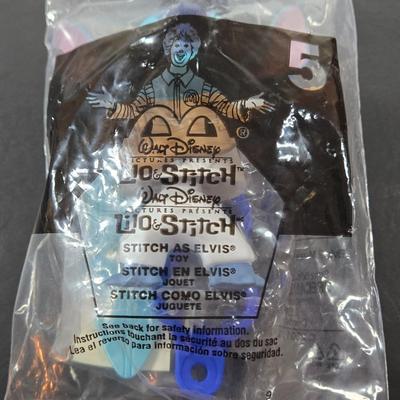 LOT 122: All in Unopened Original Packing; Complete Set of YEAR 2000 TY BEANIES, Complete Set of LILO and STITCH Happy Meal Toys