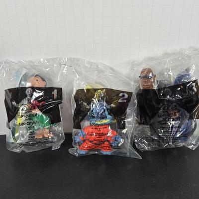 LOT 123: All in Unopened Original Packing ; Complete Set of TY BEANIES and Complete Set of LILO and STITCH Happy Meal Toys