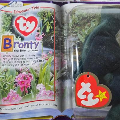 LOT 124: All in Unopened Original Packing; Complete Set of TY BEANIES and Complete Set of RETURN TO NEVERLAND Happy Meal Toys