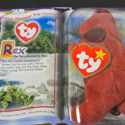 LOT 124: All in Unopened Original Packing; Complete Set of TY BEANIES and Complete Set of RETURN TO NEVERLAND Happy Meal Toys