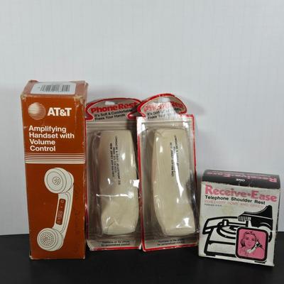 LOT 126: Variety of Vintage Telephones and Accessories
