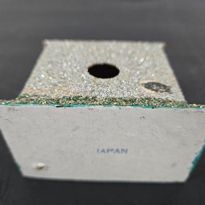 LOT 128: Collection of Vintage "PUTZ" Christmas Village Houses Made in Japan